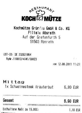 dttz Hffner Kochmtze Restaurant